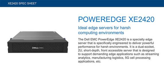 戴尔科技集团发布面向人工智能和边缘计算的新一代PowerEdge服务器